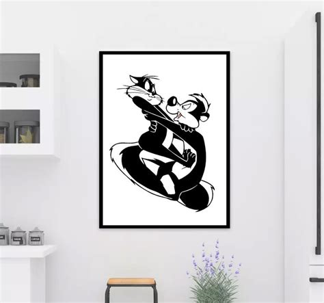 Bundle Pepe Le Pew Svg Png Pepe Le Pew Cricut Cut Files Etsy