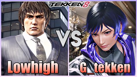 Tekken Lowhigh Shaheen Vs G Tekken Reina Ranked Matches Youtube