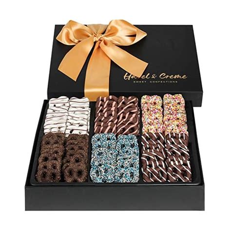 Hazel And Creme Chocolate Mini Pretzel T Basket Easter Chocolate T Box Chocolate Covered