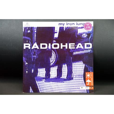 Vinyl Radiohead My Iron Lung Ep Original Uk 1994 Limited