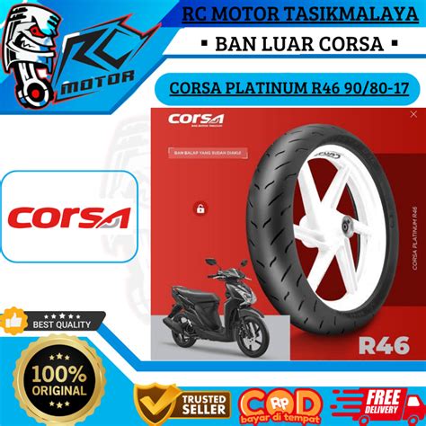 Jual Ban Corsa Platinum R Ring Soft Race Compound Tubeless