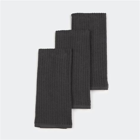 Ribbed Terry Tea Towels 3 Pack Anko Target Australia
