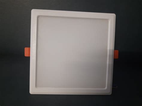 POWER PLUS Cool White 15W Square LED Slim Panel Light For Indoor At Rs