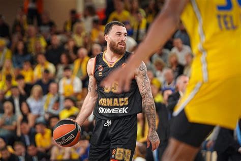 Euroleague Mike James Monaco Et Nikola Mirotic Barcelone Dans Le