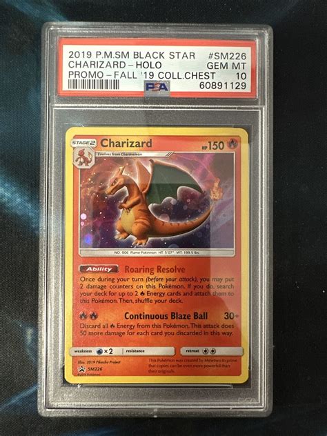 Charizard Sun Moon Black Star Promo Sm Collector Chest