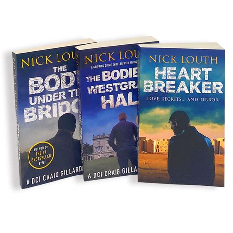 Nick Louth 3 Books Set Collection, Under the Bridge, Heart Break, West ...