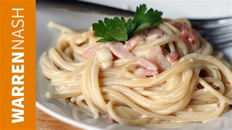 Spaghetti Carbonara With Double Cream Recipe | Deporecipe.co