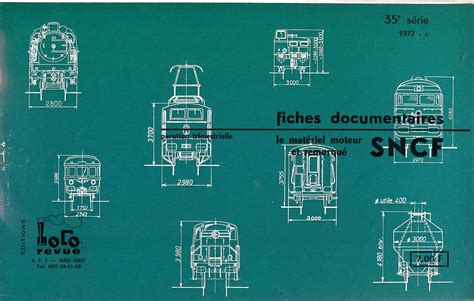 Fiches Documentaires Le Mat Riel Moteur Et Remorqu Sncf S Rie Par