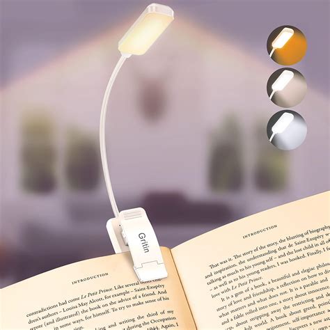 Ouila Leselampe Buch Klemme Buchlampe Mit Leds Farbtemperatur