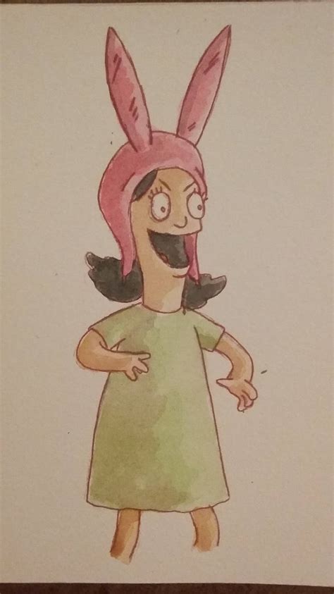 Louise Belcher Sketchcard By Sequentialartist On Deviantart