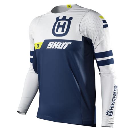 Shot Jersey Aerolite Limited Edition Husqvarna Blau Maciag Offroad