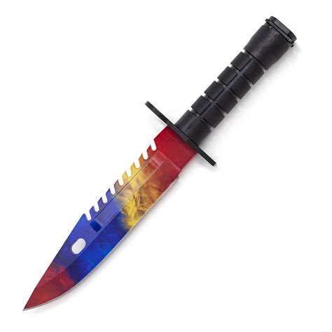 M Bayonet Marble Fade Real Life Knife Cs Customizado Irl Por