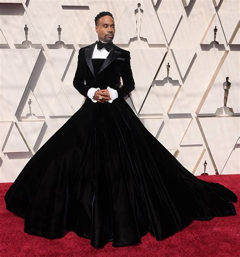 Billy Porter In Gold Dress Platforms Oscars 2020 Red Carpet Style