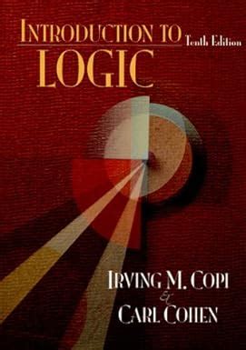 Introduction To Logic Copi Irving M Cohen Carl Amazon Co Za Books