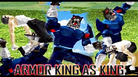 Tas Armor King With King S Moves Gameplay Tekken Arcade Version