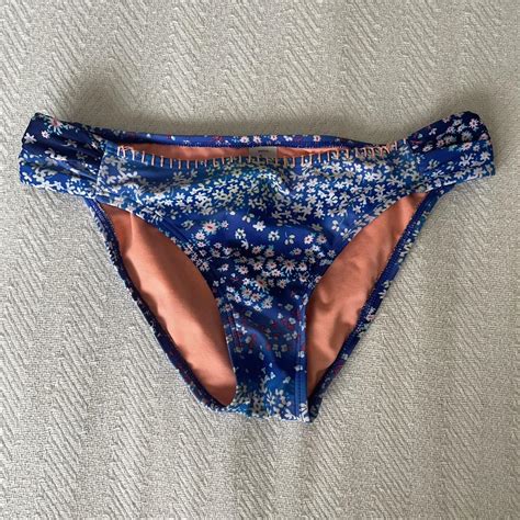 Cute Floral Bikini Bottom Size M This Item Is In Depop