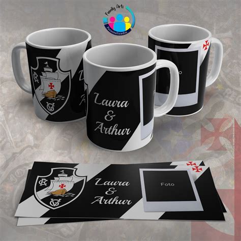 Caneca Personalizada Vasco Da Gama Nomes E Foto Shopee Brasil