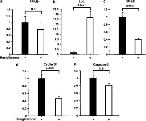 Activation Of Pparg Activity By Rosiglitazone Treatment Alters The