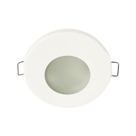 Foco Empotrado Para Gu Exterior Blanco Vidrio Led Center