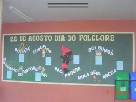 Ideias De Murais Para O Folclore Aluno On Mural Folclore