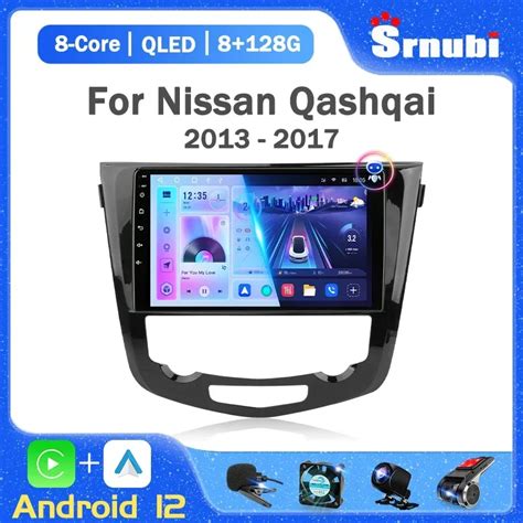 Android 12 2 Din Car Radio For Nissan J11 Qashqai X Trail Rogue Dualis