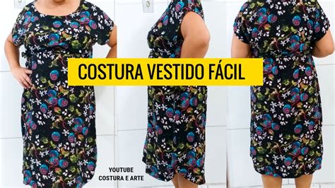 A Costura Do Vestido Para Iniciante Na Costura Costura E Arte Youtube