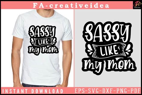 Sweet And Sassy Svg Design Graphic By Facreativeidea · Creative Fabrica