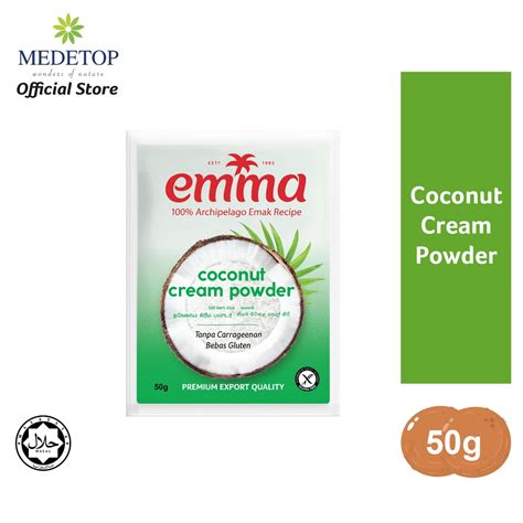 Coconut Cream Powder Emma Serbuk Krim Kelapa Serbuk Kelapa Serbuk