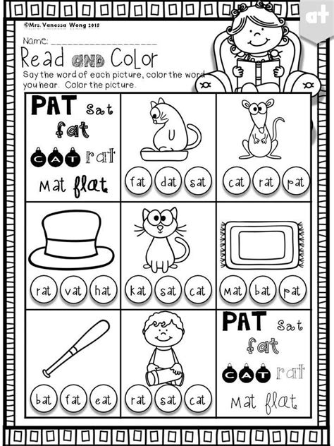 Phonics Short Vowel Activities And Worksheets Short A Etsy