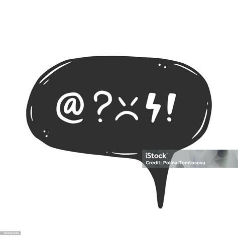 Swear Word Speech Bubble Vector Stock Illustration Download Image Now