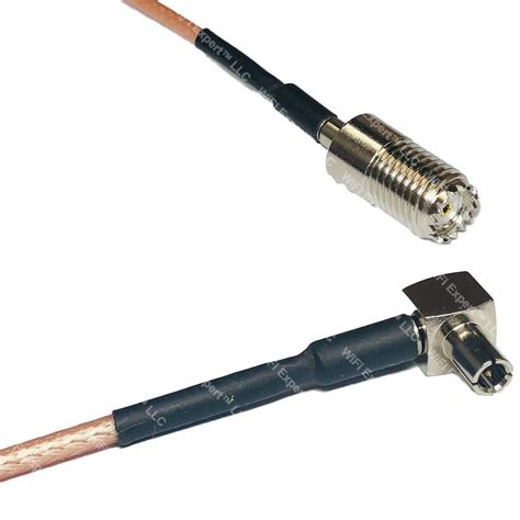 Rg316 Mini Uhf Female To Ts9 Angle Male Rf Cable Rapid Ship Lot Ebay