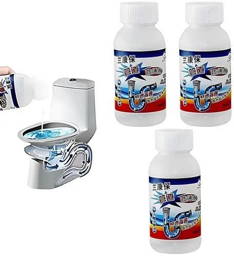 Pipe Dredging Agent Pipe Block Remover Instant Action Drain Cleaner