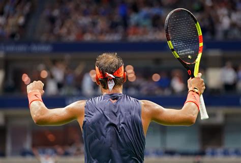 Us Open 2018 Rafa Nadal Durante Su Triunfo Contra Dominic Thiem