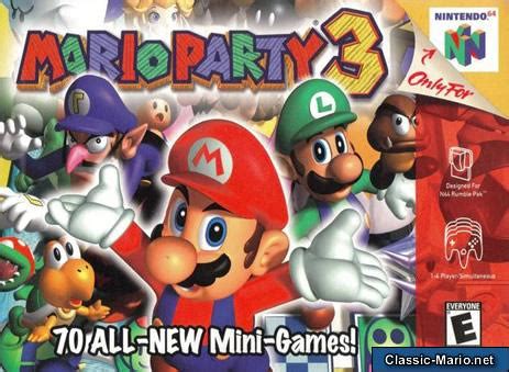 Mario Party 3 (Nintendo 64) Box Art