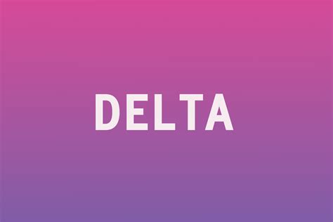 Delta – Free Fonts, Sans Serif Fonts | pixelify.net