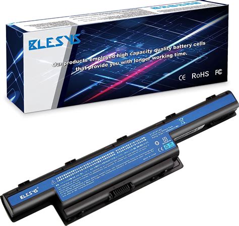 BLESYS 6600mAh Batería Portátil para Acer Aspire E1 421 E1 431 E1 471G