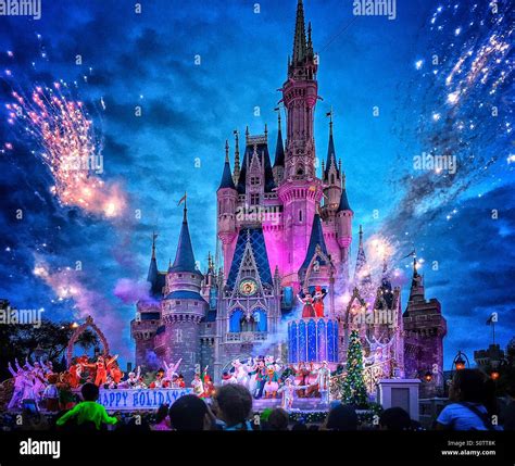 Walt Disney World Christmas Castle