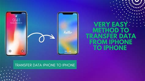 How To Transfer Data Iphone To Iphone Easy 2023method Youtube