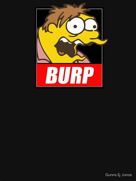 "Barney Gumble Burp Gate [Cartoon Remix Designs]" T-shirt for Sale by junojang | Redbubble ...