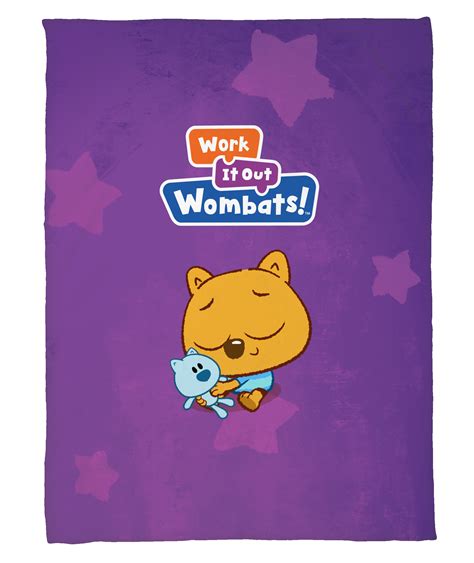 WORK IT OUT WOMBATS! Zeke Blanket