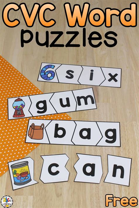 Cvc Word Puzzles Artofit