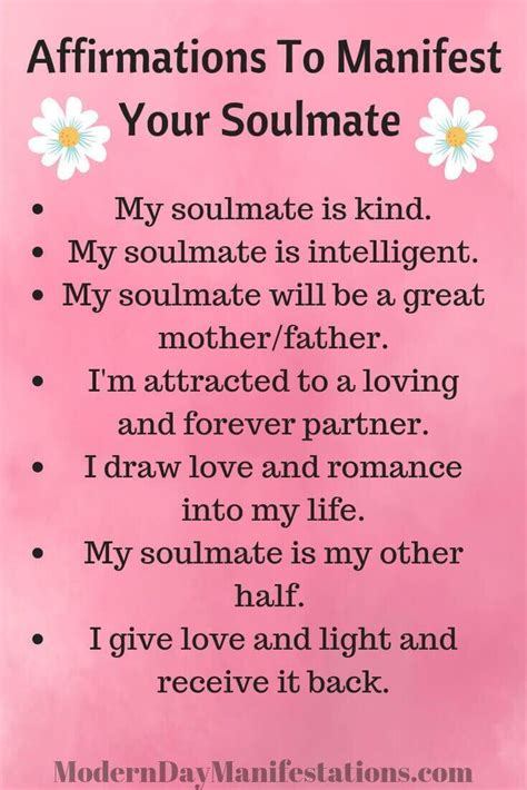 How To Manifest Your Soulmate The Most Important Steps Love