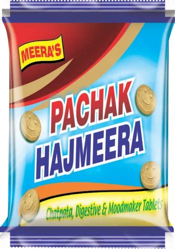 Meeras Ayurvedic Digestive Pachak Hajmeera Tablet Packaging Type