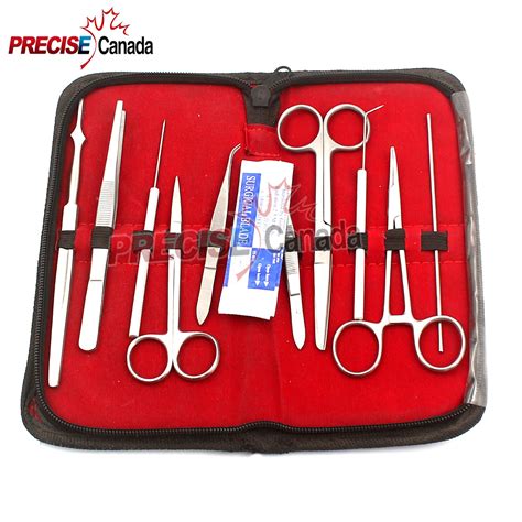 20 Pcs Biology Lab Anatomy Student Dissecting Kit Scalpel Handle 7