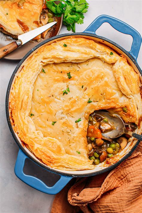 Vegan Mushroom Pot Pie Full Of Plants Karinokada