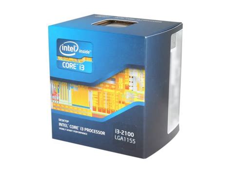 Intel Core I3 2100 Core I3 2nd Gen Sandy Bridge Dual Core 3 1 GHz LGA