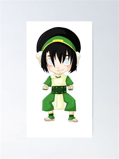 "Toph Beifong, earth bender" Poster for Sale by amyKsomething | Redbubble