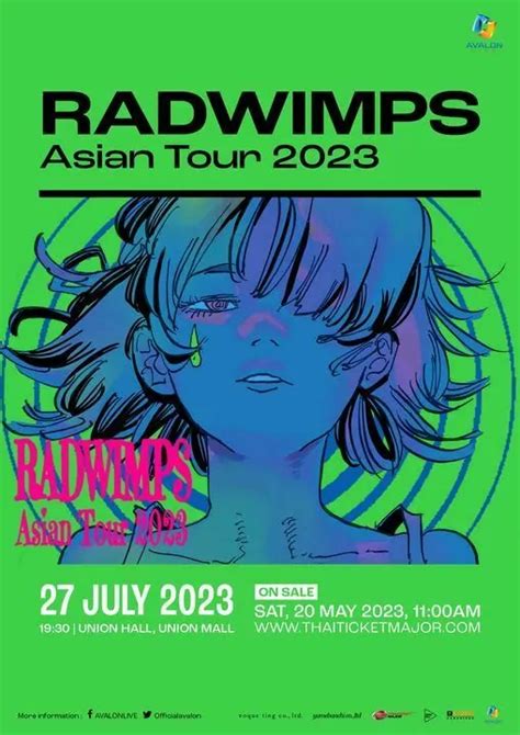 Band Rock Radwimps Akan Gelar Konser Di Jakarta Halo Japin