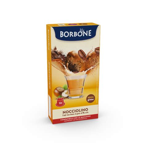 Nespresso kompatibel NOCCIOLINO 10 Kapseln Caffè Borbone