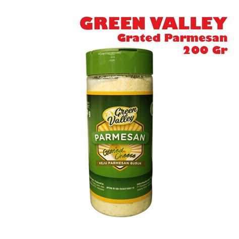 Jual Green Valley Grated Parmesan Cheese Gr Shaker Shopee Indonesia